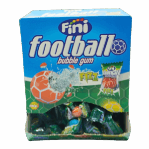 Fini football bubble gum